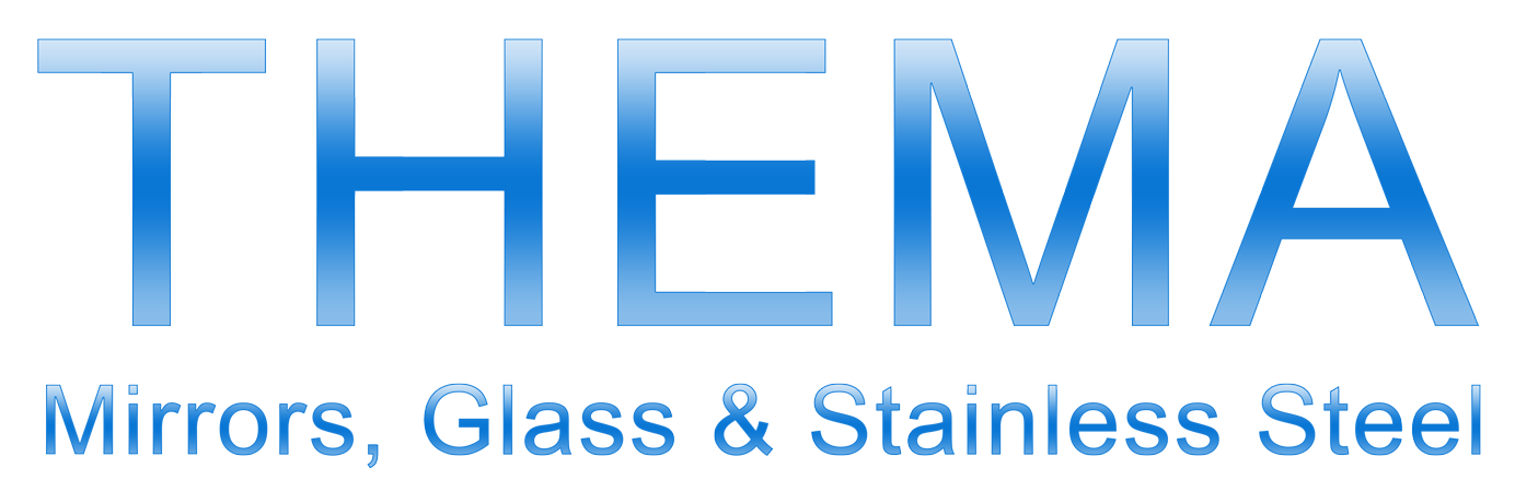 Thema Mirrors,Glass & Stainless Steel